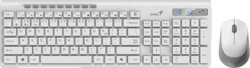 Комплект клавіатура та миша Genius SlimStar 8230 White (31340015423)