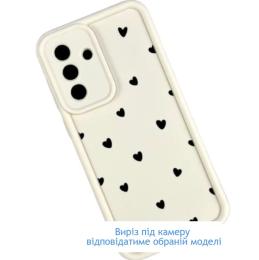 Чохол-накладка Infinity Silicon Heart Case для iPhone 16 Pro Max White