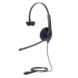 Накладні навушники Jabra BIZ 1500 Black провідні з мікрофоном, Mono USB