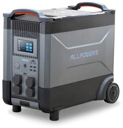 Зарядна станція Allpowers R4000 3600Wh 4000W Portable Power Station LiFePO4 (AP-SS-011-BLA-EU)