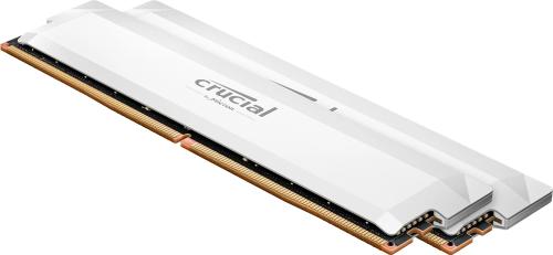 Оперативна память Crucial 64GB (2x32GB) DDR5 6000 MHz Pro Overclocking White (CP2K32G60C40U5W)
