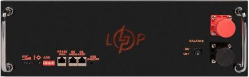 Акумулятор для ДБЖ LogicPower LiFePO4 51, 2V 100 Ah RM RS485 CAN LCD BL (38135)