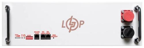 Акумулятор для ДБЖ LogicPower LiFePO4 51, 2V 100Ah 5120Wh LCD