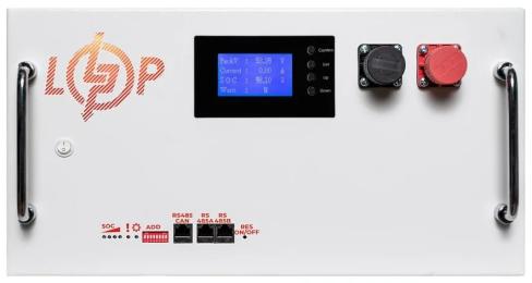 Акумулятор для ДБЖ LogicPower LiFePO4 51, 2V 230Ah 11776Wh LCD (37730)