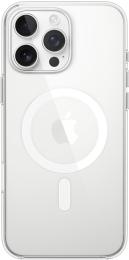 Чохол-накладка Infinity Silicon MagSafe для iPhone 16 Pro Transparent
