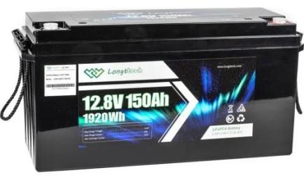 Акумулятор для ДБЖ Longttech LAR12150-LT150-R32 LiFePo4 12.8V 150Ah