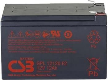 Акумулятор для ДБЖ CSB 12В 12 Аг (GPL12120 F2)