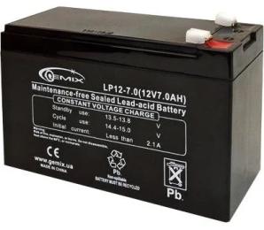 Акумулятор для ДБЖ Gemix LP 12В 7Ач (LP12-7)