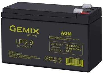 Акумулятор для ДБЖ Gemix LP 12В 9Ач (LP12-9)