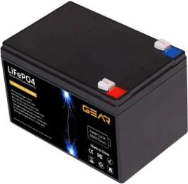 Акумулятор для ДБЖ Gear LiFePO4 12.8V 12Ah (GB-LIFEPO4-12.8-12)