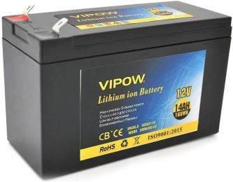 Акумулятор для ДБЖ Vipow Li-ion 12V-14Ah (VP-12140LI)