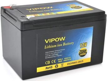 Акумулятор для ДБЖ Vipow Li-ion 12V-20Ah (VP-12200LI)