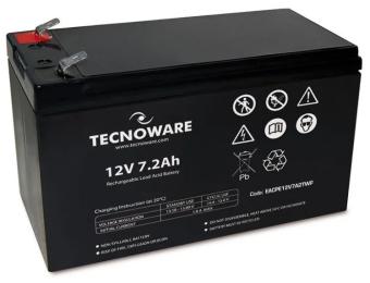 Акумулятор для ДБЖ TECNOWARE 12V-7.2Ah (EACPE12V7A2TWP)