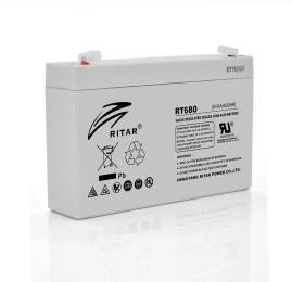Акумулятор для ДБЖ Ritar AGM RT680, 6V-8Ah (RT680B)