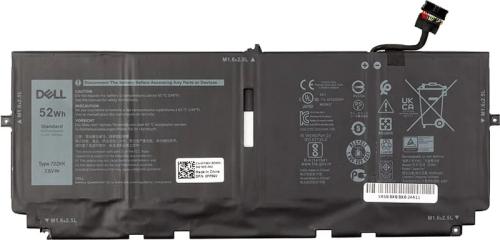 Акумулятор до ноутбука Dell XPS 13 9300 (722KK) 7.6V 6500mAh (NB441983)