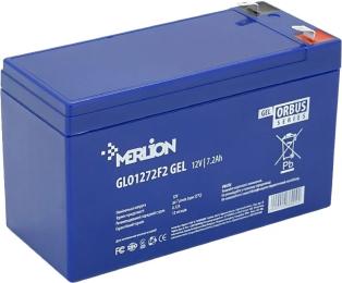 Акумулятор для ДБЖ Merlion GLO 12V 7.2Ah GEL (GLO1272F2 GEL)