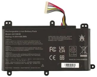 Акумулятор до ноутбука Alsoft Acer AS15B3N, 5200mAh (77Wh) (A71013)