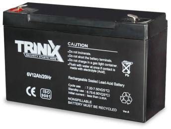 Акумулятор для ДБЖ Trinix 6V12Ah/20Hr AGM