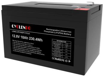 Акумулятор для ДБЖ Cyclen 12.8V 18AH LiFePo4