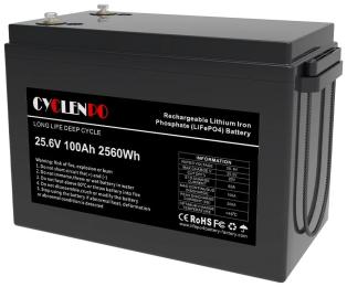 Акумулятор для ДБЖ Cyclen 25.6V 100AH LiFePo4