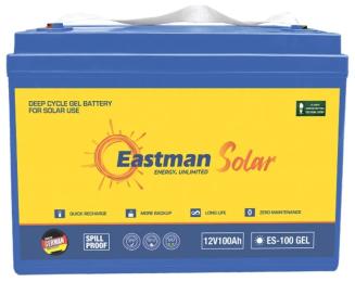 Акумулятор для ДБЖ EASTMAN ES100 DEEP CYCLE GEL 12V 100Ah