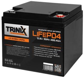 Акумулятор для ДБЖ Trinix 12V38Ah LiFePO4