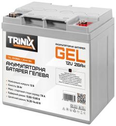 Акумулятор для ДБЖ Trinix TGL12V26Ah/20Hr GEL