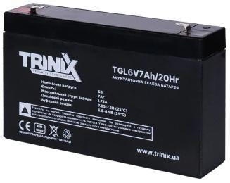 Акумулятор для ДБЖ Trinix TGL6V7Ah/20Hr GEL
