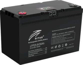 Акумулятор для ДБЖ Ritar LFP25.6V50Ah G1