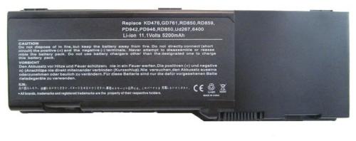 Акумулятор до ноутбука Alsoft Dell Inspiron 6400 GD761 5200mAh (A41054)