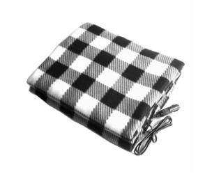 Електрогрілка Voltronic SC9808-BWCT Black White автомобільне 12V, 150х110 см