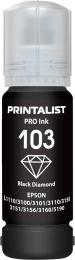 Чорнило для принтера Printalist 103 для Epson L1110/L3100/L3110/L3150/L3160/L5190 70 мл Black (PL103BK)