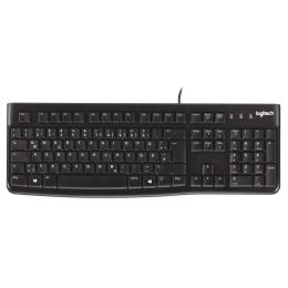Клавіатура Logitech K120 Black USB (ENG/UKR) (920-002643)
