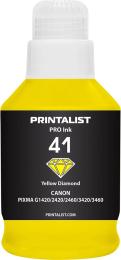 Чорнило для принтера Printalist Canon GI-41 для Pixma G2420/3420 190г Yellow (PL41Y)