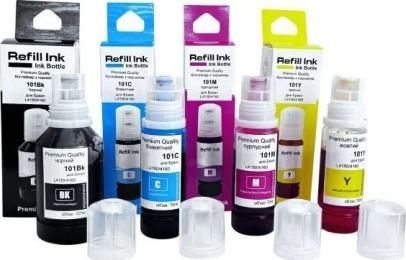 Чорнило для принтера Premium Quality Epson 101 SET B127ml, C/M/Y 3 x 70ml (70264949)
