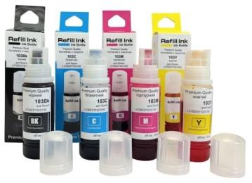 Чорнило для принтера Premium Quality Epson 103 SET B/C/M/Y 4х70ml C13T00S64A (70264948)