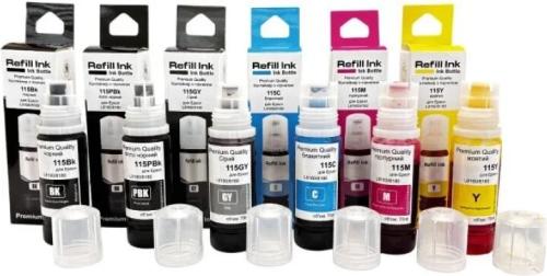Чорнило для принтера Premium Quality Epson 115 SET B/PB/G/C/M/Y 6х70ml (70264939)