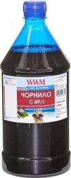 Чорнило для принтера WWM Canon GI-490 1000г Cyan (C49/C-4)
