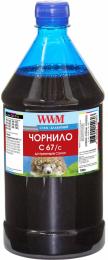 Чорнило для принтера WWM Canon IPF-107 1000г Cyan IPF-107С (C67/C-4)