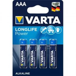 Батарейка Varta Longlife Alkaline Longlife Alkaline ААА, 4 шт