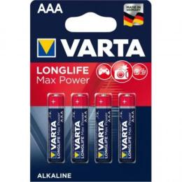 Батарейка Varta Longlifi Max Power Alkaline 4703101404 ААА, 4 шт