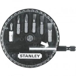 Набір біт для викруток Stanley 1-68-735 Dark Gray Sl Ph 7шт. + Магнітний тримач