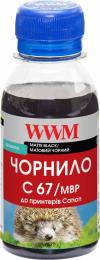Чорнило для принтера WWM Canon IPF-107 100г Matte Black Pigmented PFI-107MBk (C67/MBP-2)