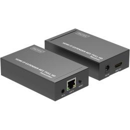 Подовжувач сигналу Digitus (DS-55517) HDMI (мама)  -  RJ-45 (мама) 120m Black Full HD IP з функцією ІЧ