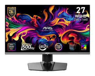 Монітор MSI MAG 272QP QD-OLED X50 Black 26.5 (9S6-3CD79A-032)
