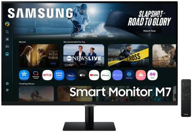 Монітор Samsung Smart M70F Black 32 (LS32FM702UIXUA)