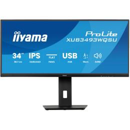 Монітор Iiyama ProLite XUB3493WQSU-B6 Black 34
