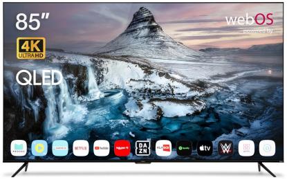 Телевізор Vinga S85UHD25QWEB Black 85