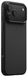 Чохол-накладка Pitaka для iPhone 17 Pro Aramid ProGuard Case Black Gray (KI1701MGP)