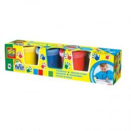 Набір для творчості SES Пальчикові фарби Юний художник (14413S)